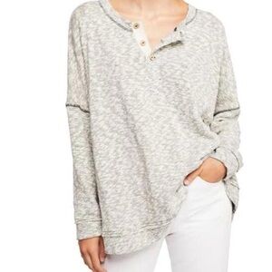 FREE PEOPLE Beach - Sleep To Dream Knit Top Sz: L